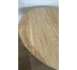 Limited Edition Dining Table with Solid Oak Modernist Base and Top 74427