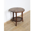 Lucca Studio Eloise Walnut Round Side Table 44248