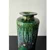 Large Green Glazed Japanese Oribe Pottery 73976