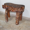 French Burl Wood Side Table 43216