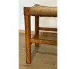 1960's French Rope and Oak Stool 75276