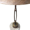 Limited Edition Industrial Element and Oak Top Side Table 37821