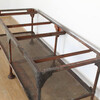 French 19th Century Iron with Bluestone Top Kitchen Island/Console 44609