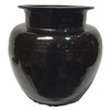 Large Black Glazed Ceramic Vessel from Central Asia 40992