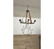 Lucca Studio ﻿Mayle Bronze and Saddle Leather Chandelier 63033