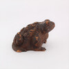 Japanese Mingei Carved Wood Frog 75419