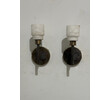 Lucca Studio Pair of Georgie Alabaster and Bronze Sconces 77767