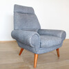 Single Danish Mid Century Arm Chair 74915