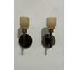 Lucca Studio Pair of Georgie Alabaster and Bronze Sconces 77762