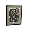 Danish Modernist Ink Wall Art 72130