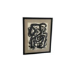 Danish Modernist Ink Wall Art 72130