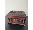 Vintage Tramp Art Box 1896 67786