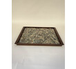 Limited Edition Walnut Tray with Vintage Italian Marbleized Paper 77612