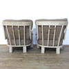 Pair of Rare Model Guillerme & Chambron Oak Armchairs 37381
