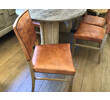 Set of (6) Danish Leather Dining Chairs 74379