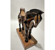 Large Scale 1970's Italian Cubist Ceramic Horse 74083