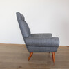 Single Danish Mid Century Arm Chair 74953