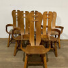 Set of (6) Dining Arm Chairs from De Puydt 73451