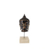 Qianlong Bronze Buddha Head on Stand 73520