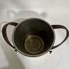 Vintage Silver plate and Leather Wine Bucket 73297