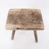 Antique Small Wood Stool or Side Table 61038