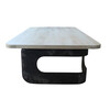 Limited Edition Oak and Industrial Metal Element Coffee Table 27821