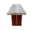 Limited Edition Console With Vintage Italian Leather Base 34645