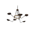 Lucca Studio 6 arm Axl Chandelier 76298