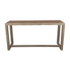 Lucca Studio Mila Console with leather top 39638