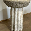 19th Century Stone Pedestal and Planter 76277