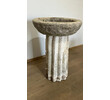 19th Century Stone Pedestal and Planter 76277