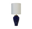 Blue French Ceramic Lamp 23756