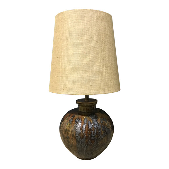 Vintage Studio Pottery Lamp 41224