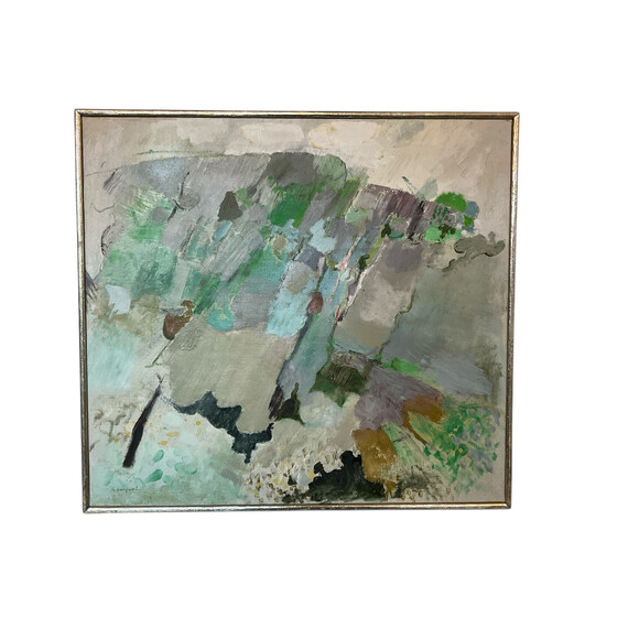 Danish Abstract Painting on Canvas 76737