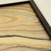 Limited Edition Walnut Tray with Vintage Italian Marbleized Paper 76103