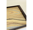 Limited Edition Walnut Tray with Vintage Italian Marbleized Paper 76103