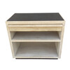 Lucca Studio Paola Night Stand - Leather Top and base 38883