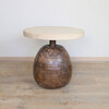Lucca Studio Helena Belgian Found Object Side Table 44045