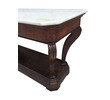 19th Century French Drapers Table with Original Marble Top 38652