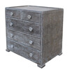 Mid Century French Grey Cerused Commode 36541