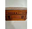 American 19th Century Inlaid Hardwood Box 72348