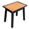 Limited Edition Walnut and Leather Side Table 47873