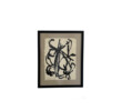 Danish Modernist Ink Wall Art 73532