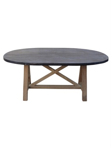 Limited Edition Oval Walnut Dining Table 50543
