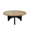 Limited Edition Dining Table with Solid Oak Modernist Base and Top 74427