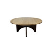 Limited Edition Dining Table with Solid Oak Modernist Base and Top 74427