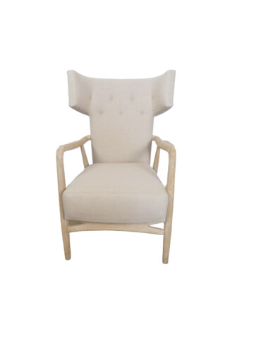 Lucca Studio Matteo Oak Arm Chair ( Single) 48719