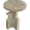 Lucca Studio Wood Modernist Side Table 26978