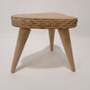 Vintage French Wooden Stool 57239
