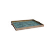Limited Edition Oak And Vintage Marbleized Paper Tray 31375